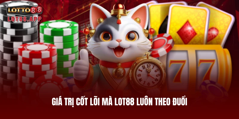 Giá trị cốt lõi mà LOT88 luôn theo đuổi