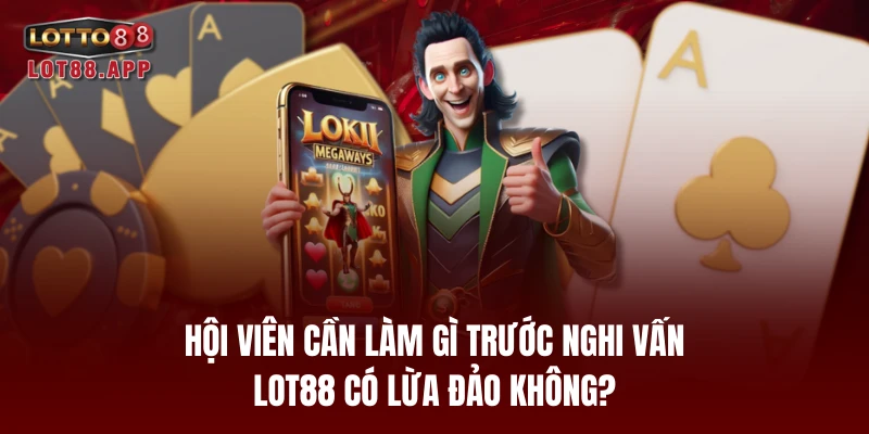 Hội viên cần làm gì trước nghi vấn LOT88 có lừa đảo không?