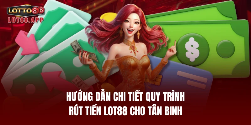 Hướng dẫn chi tiết quy trình rút tiền LOT88 cho tân binh